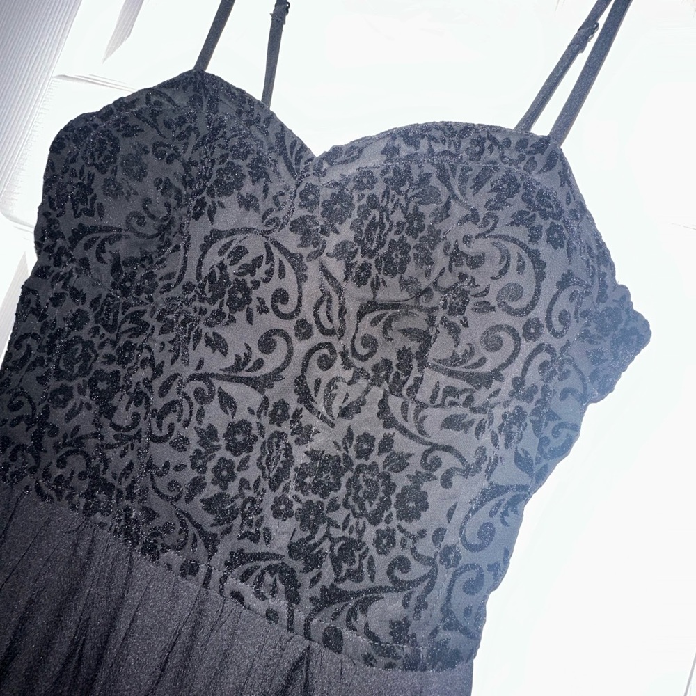 Black Floral Lace jumpsuit